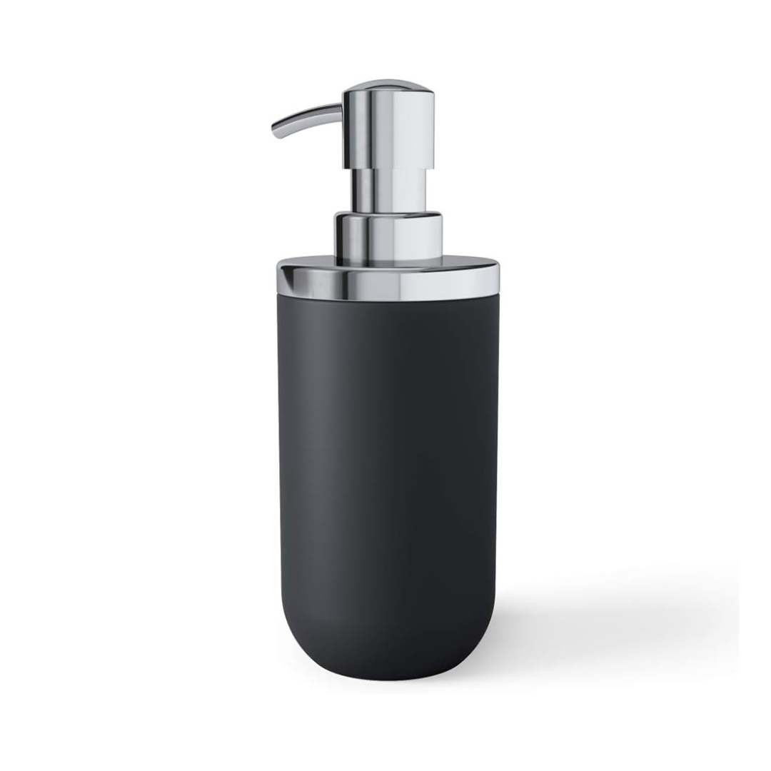 Junip Soap Sanitizer&Dispenser - Chrome/Black