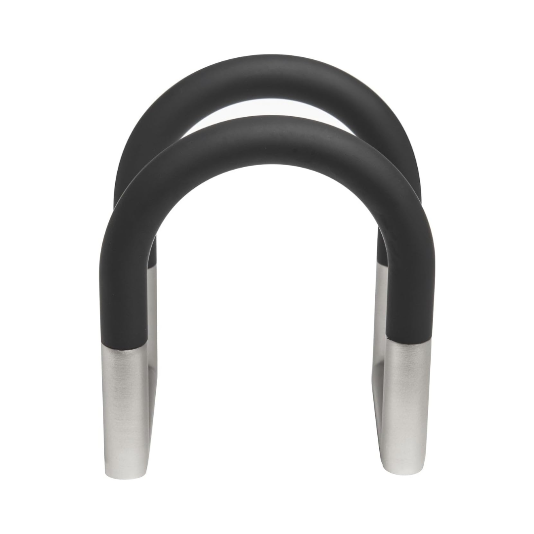 Swivel Napkin Holder - Black/Chrome
