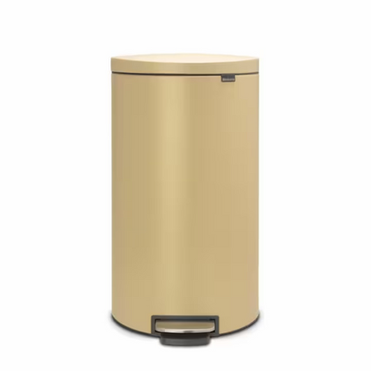 Pedal Bin Silent Flatback+ 30 Litre - Mineral Golden Beach