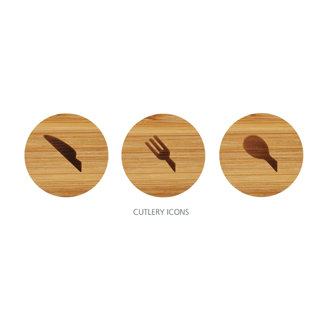 Drawerstore Bamboo Cutlery Organiser