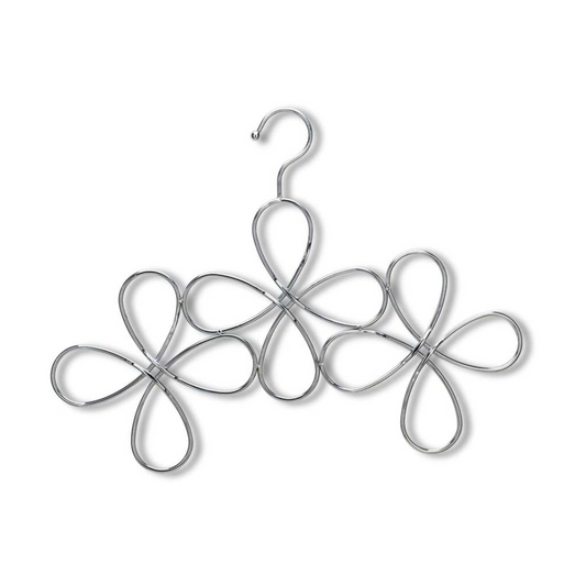Fleur Scarf Hanger - Chrome