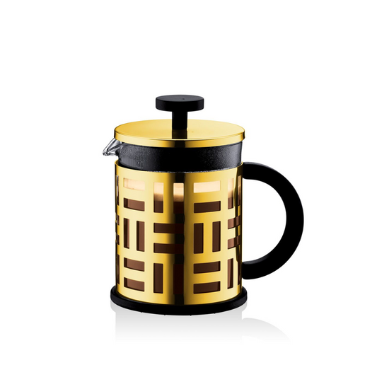 Eileen French Press Coffee Maker 4 Cup, 0.5L/17oz  - Gold