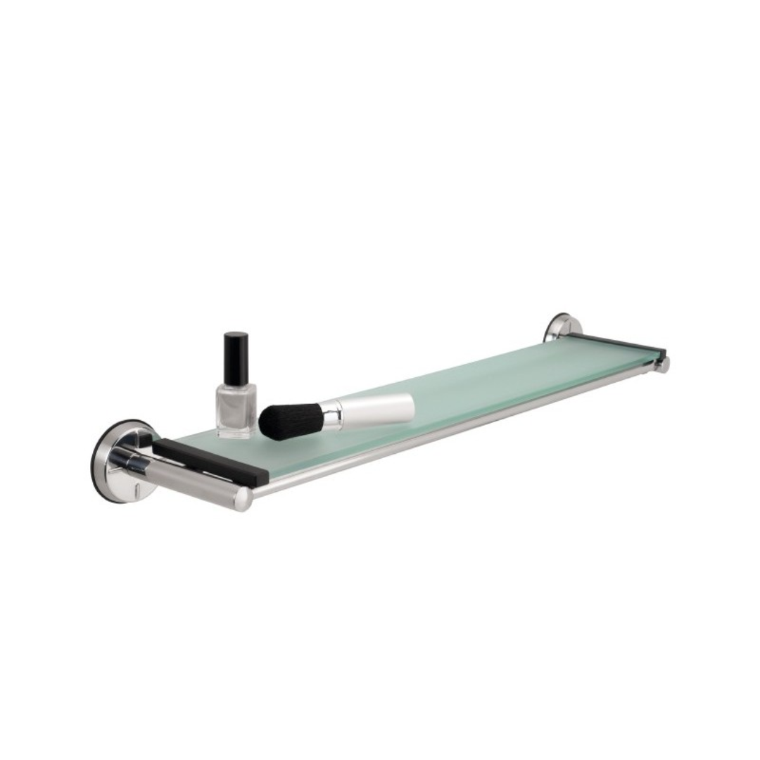 Bathroom Shelf - Brilliant Steel