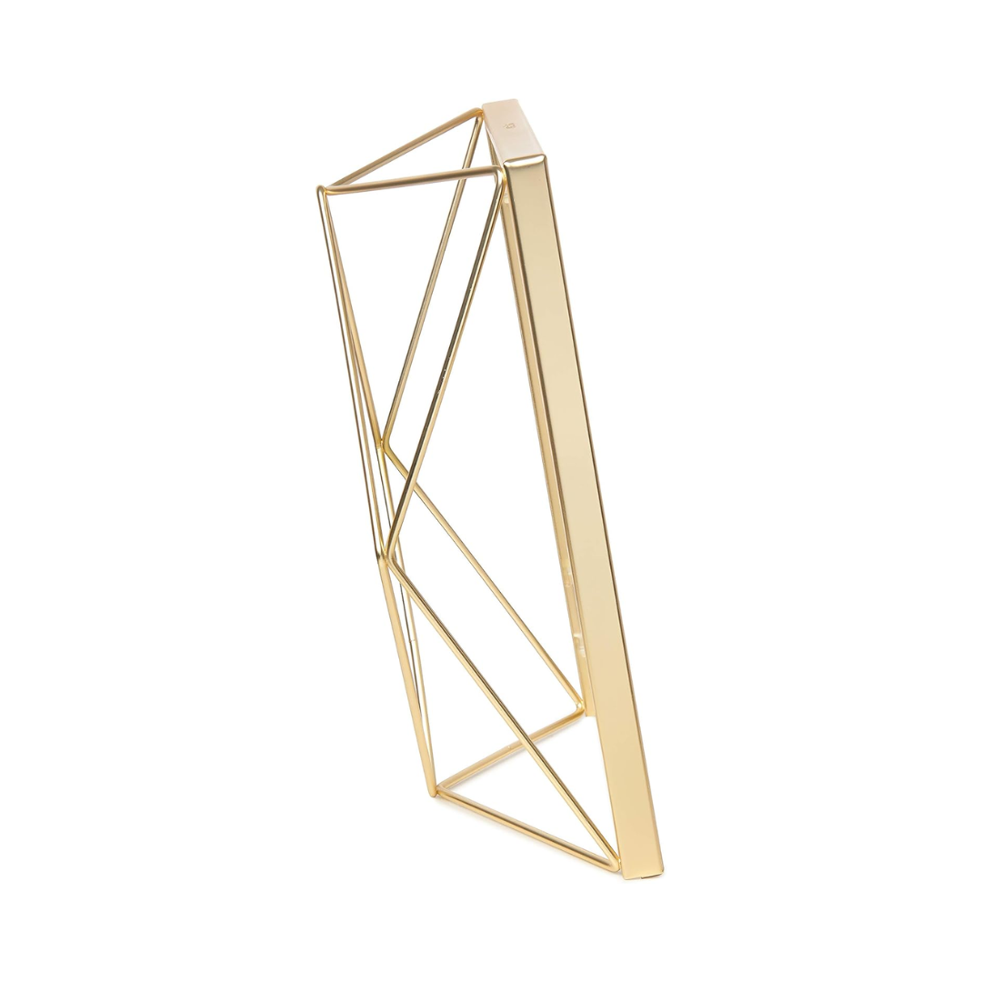 Prisma Picture Frame 5"x 7" - Matte Brass