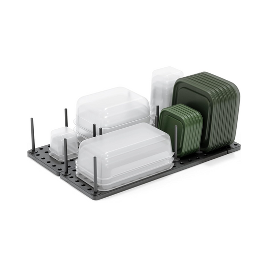 Peggy Drawer Organizer (Set of 2) - Charcoal
