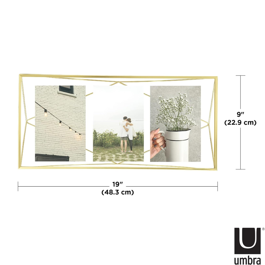 Prisma Picture Frame Multi - Matte Brass