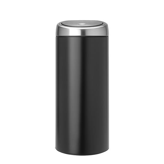 Touch Bin 30 Litre - Matt Black/Fingerprint Proof Lid