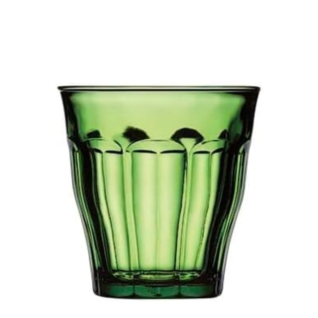 Le Picardie® Glass Tumbler (Set of 6), 25cL/8.375oz - Green
