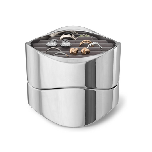 Wavy Jewelry Organizer - Chrome