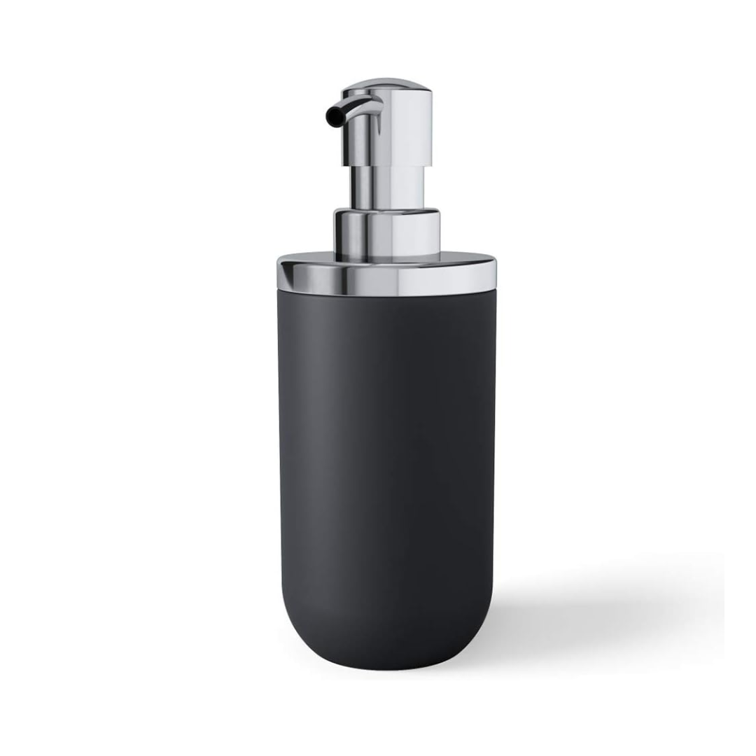 Junip Soap Sanitizer&Dispenser - Chrome/Black