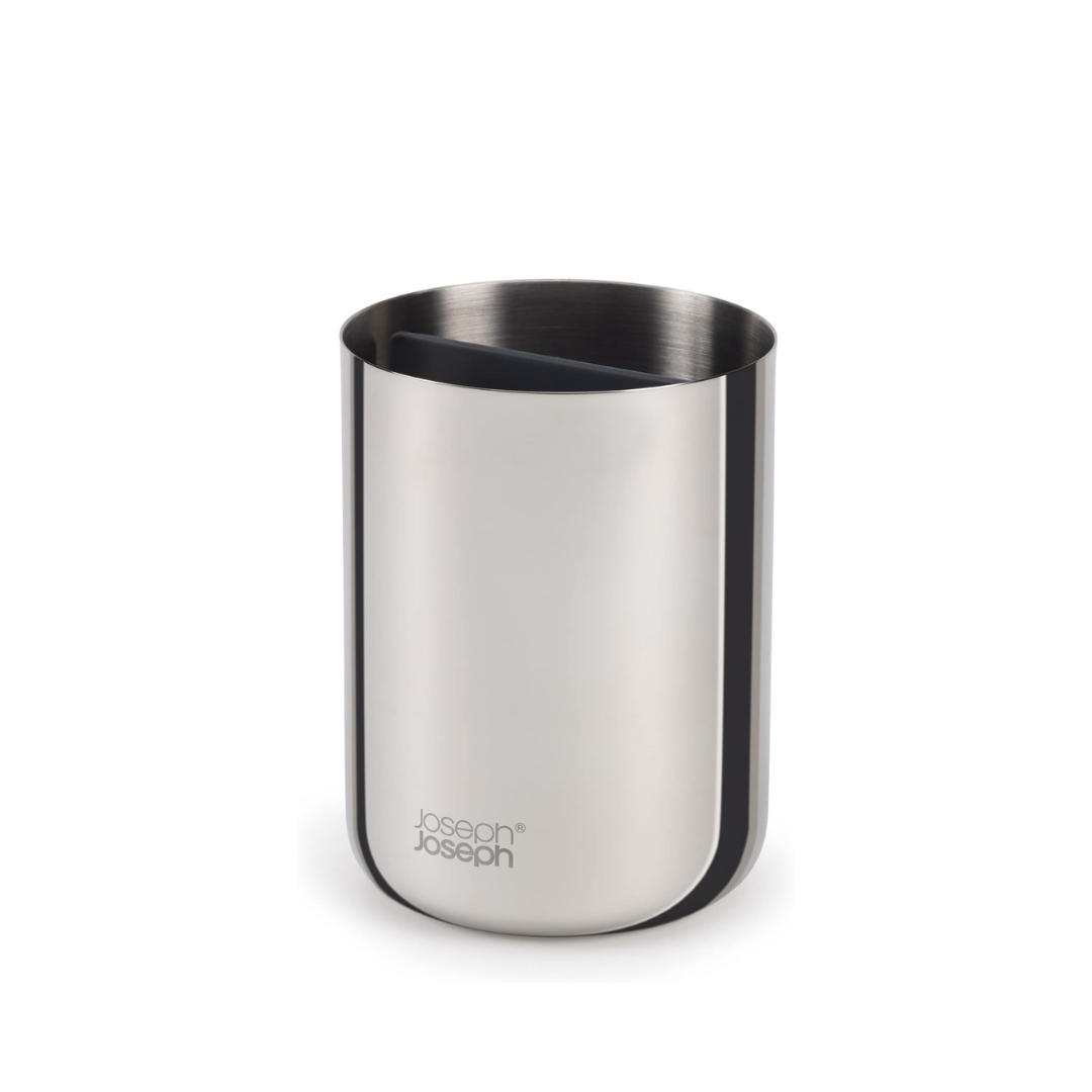 Easystore Luxe Toothbrush Caddy - Steel