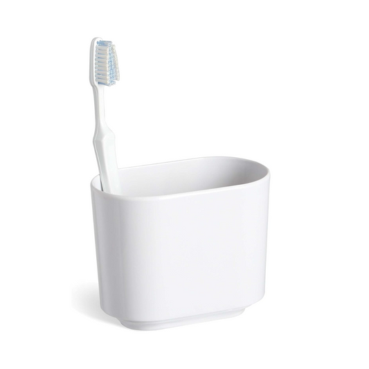 Step Toothbrush Holder - White