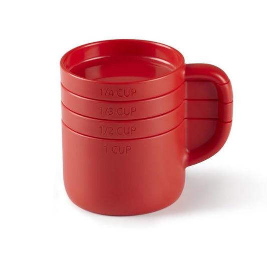 Cuppa Measuring Cup Set - Red