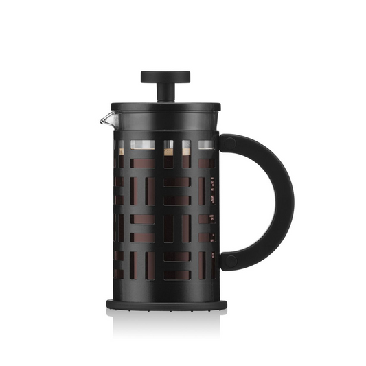 Eileen French Press Coffee Maker 3 Cup, 0.35L/12oz - Black