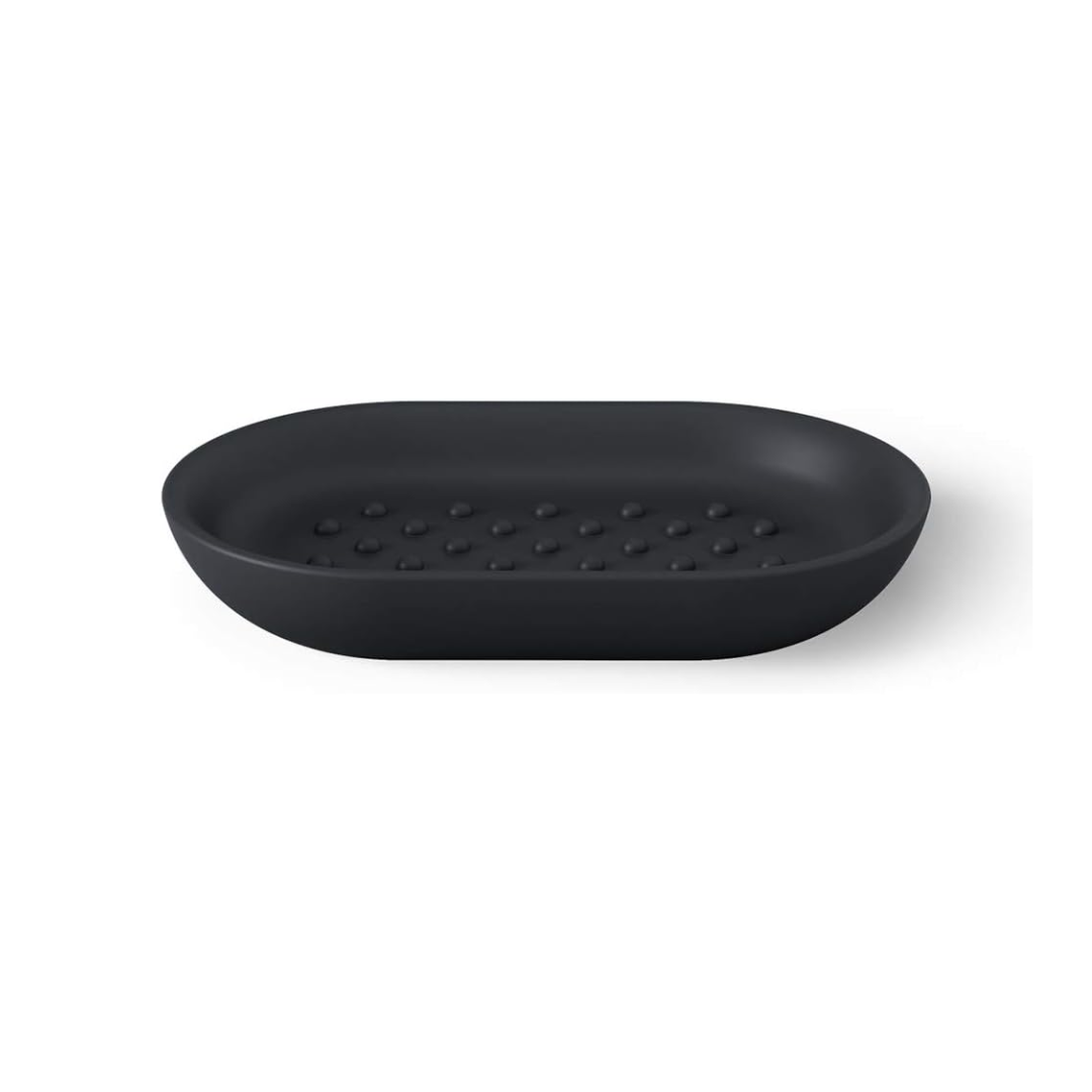 Junip Oval Soap Dish - Black