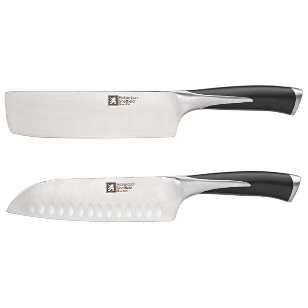 Superb 2-pcs. Kyu Set (Santoku / Nakiri)