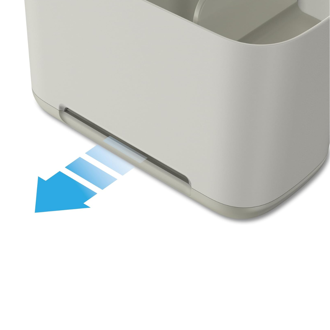 Easystore Large Toothbrush Caddy - Ecru