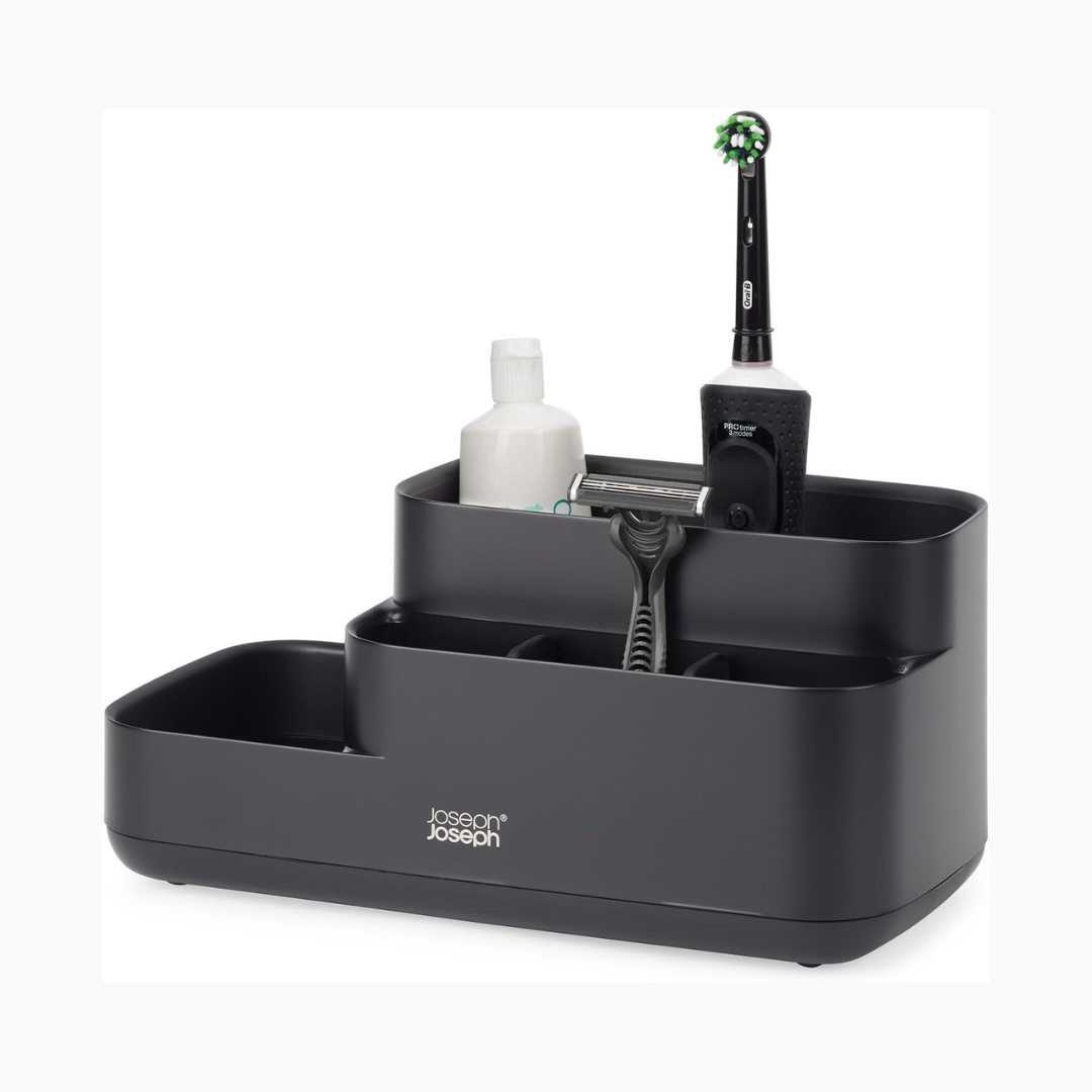 Easystore Bathroom Caddy - Black