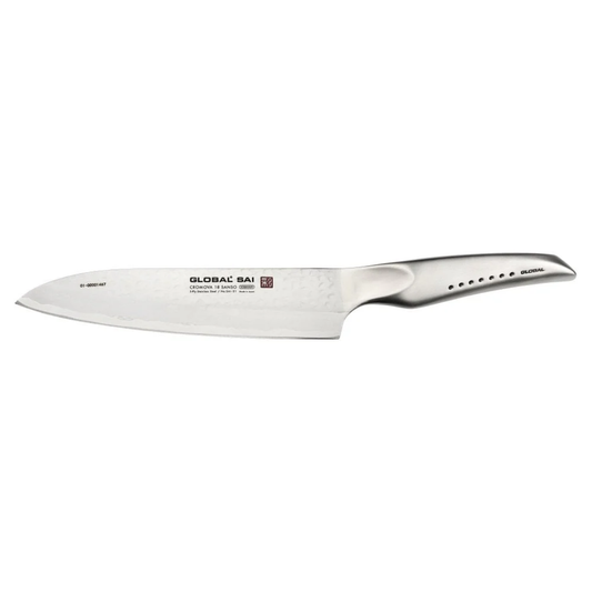 Cook's Knife with Hammer Finish - 19cm (SAI-01)