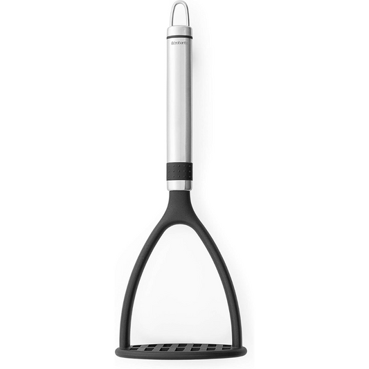Profile Line - Potato Masher - Stainless Steel/Black Non-Stick
