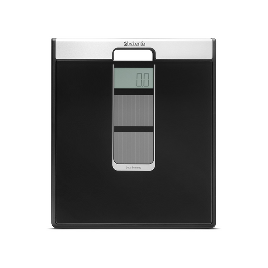 Solar Powered Bathroom Scales - Black