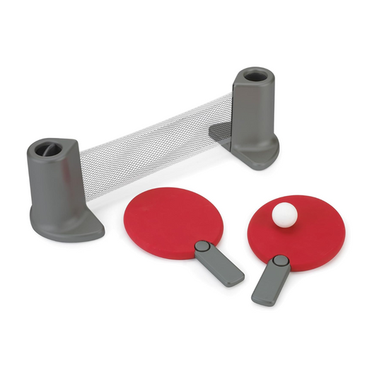 Pongo Table Tennis Set - Red/Charcoal