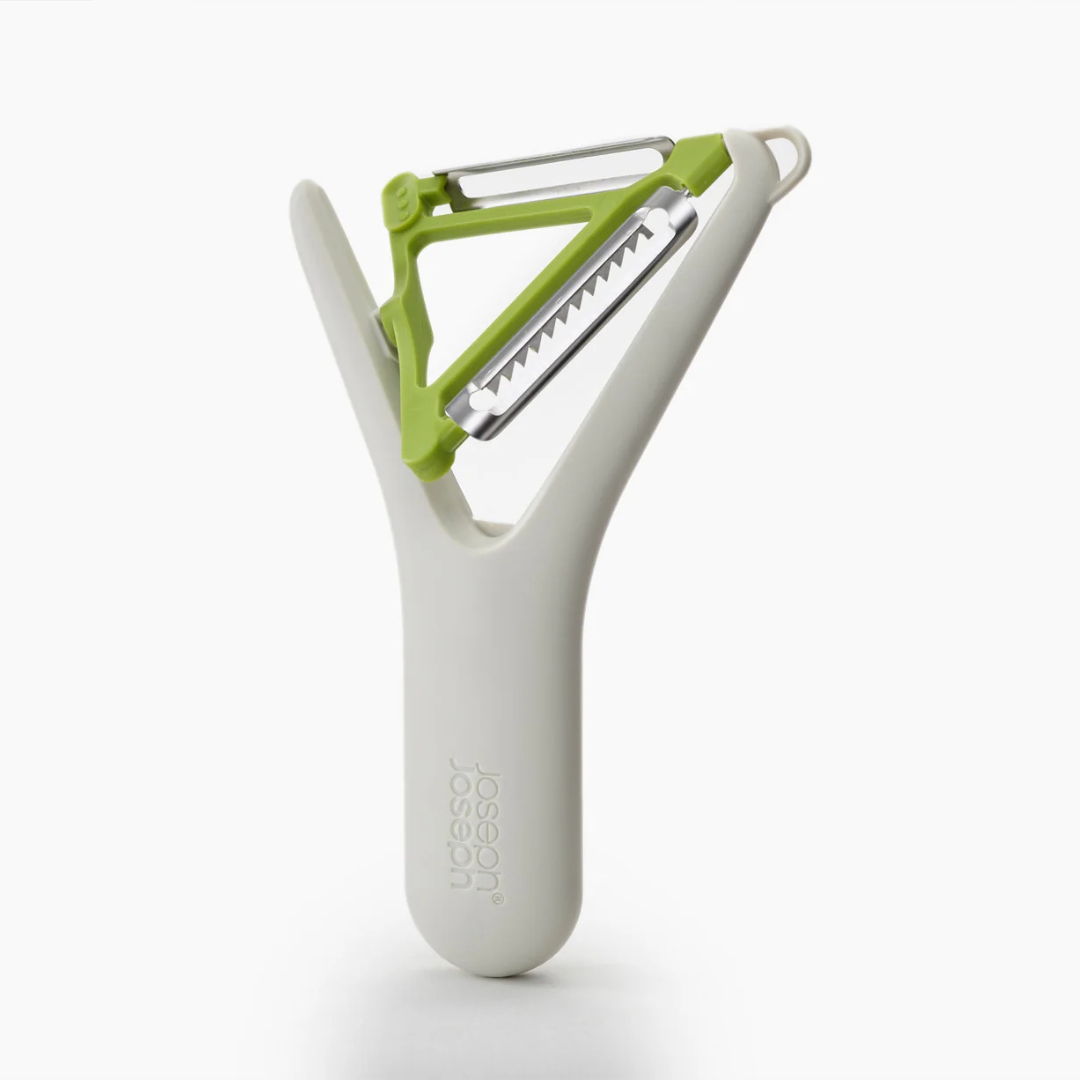 Switch 2-in-1 Peeler - Stone/Green