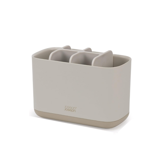Easystore Large Toothbrush Caddy - Ecru