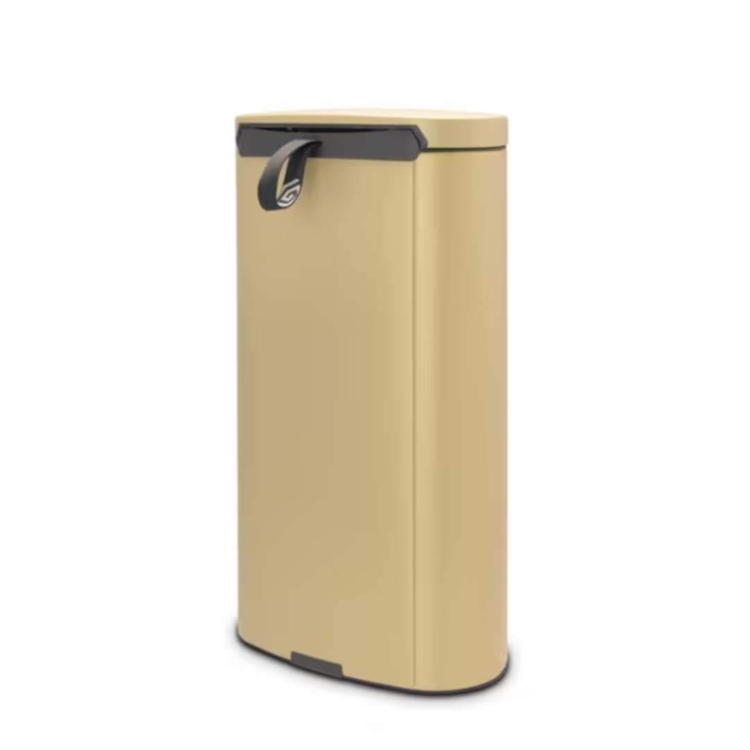 Pedal Bin Silent Flatback+ 30 Litre - Mineral Golden Beach