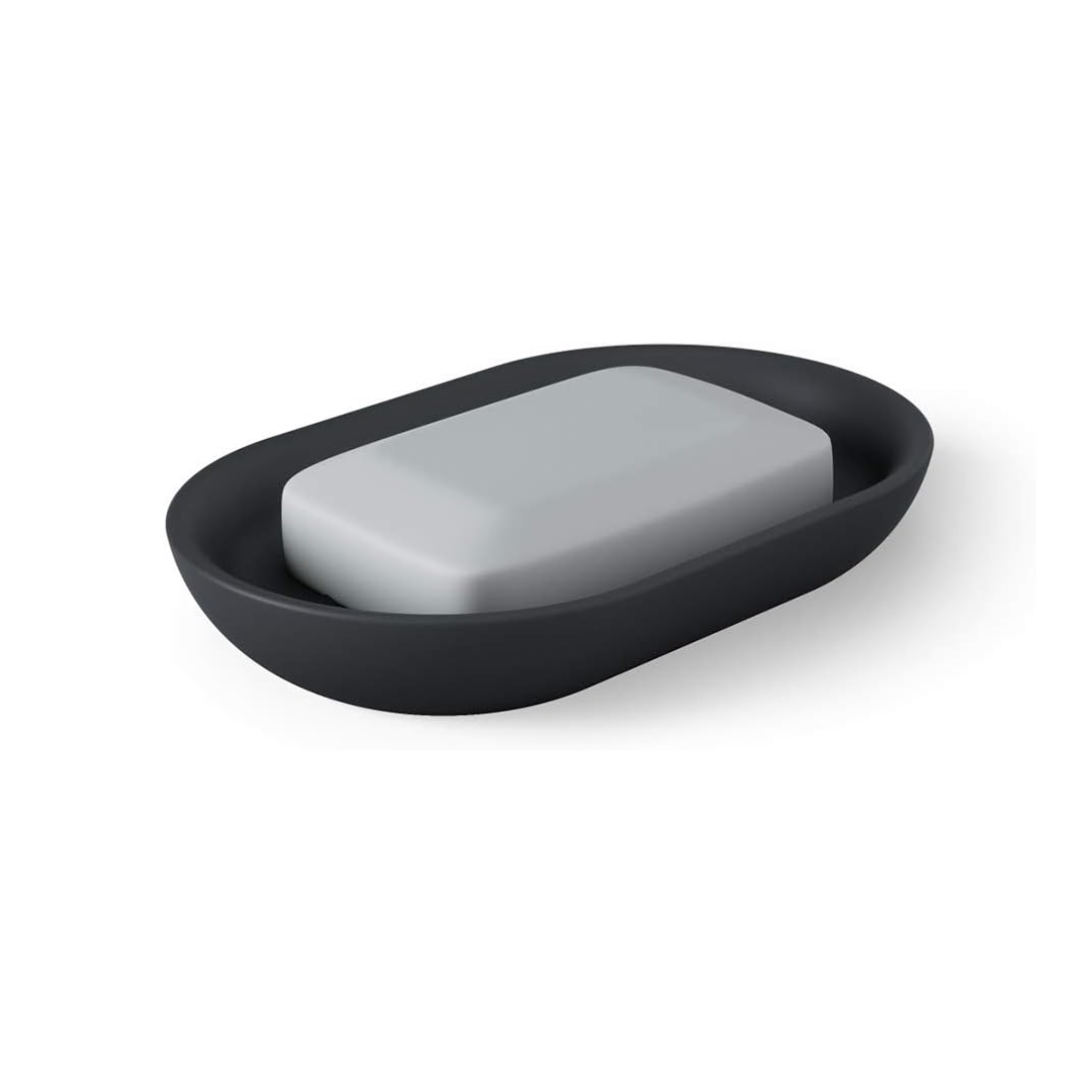 Junip Oval Soap Dish - Black