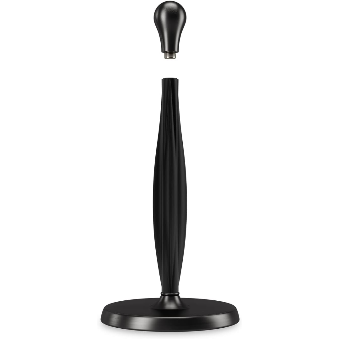 Tug Paper Towel Holder (Knock Down) - Metal Black