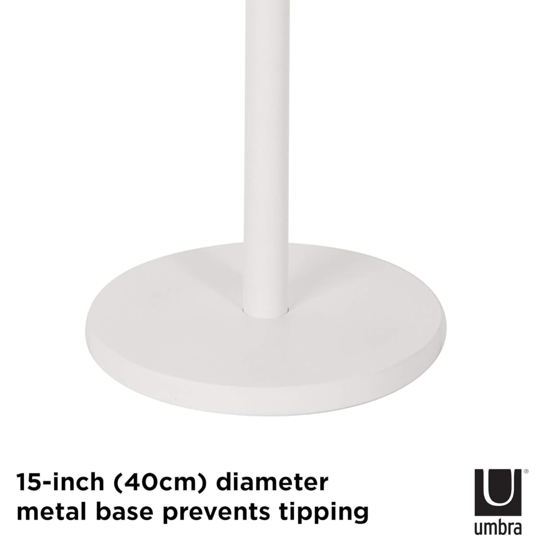 Pillar Coat Rack - White