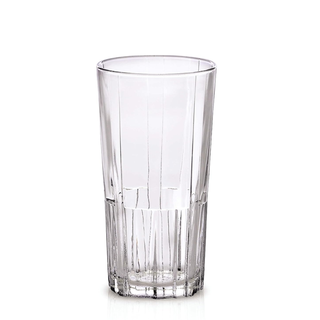 Jazz® Glass Highball Tumbler (Set of 6), 17cL/5.625oz - Clear