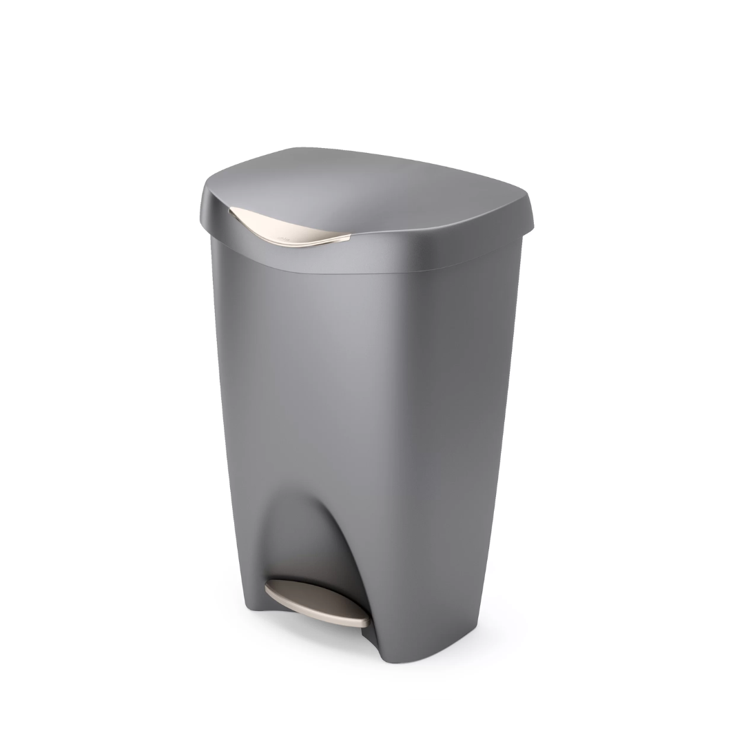 Brim Step Can, 13G - Gray