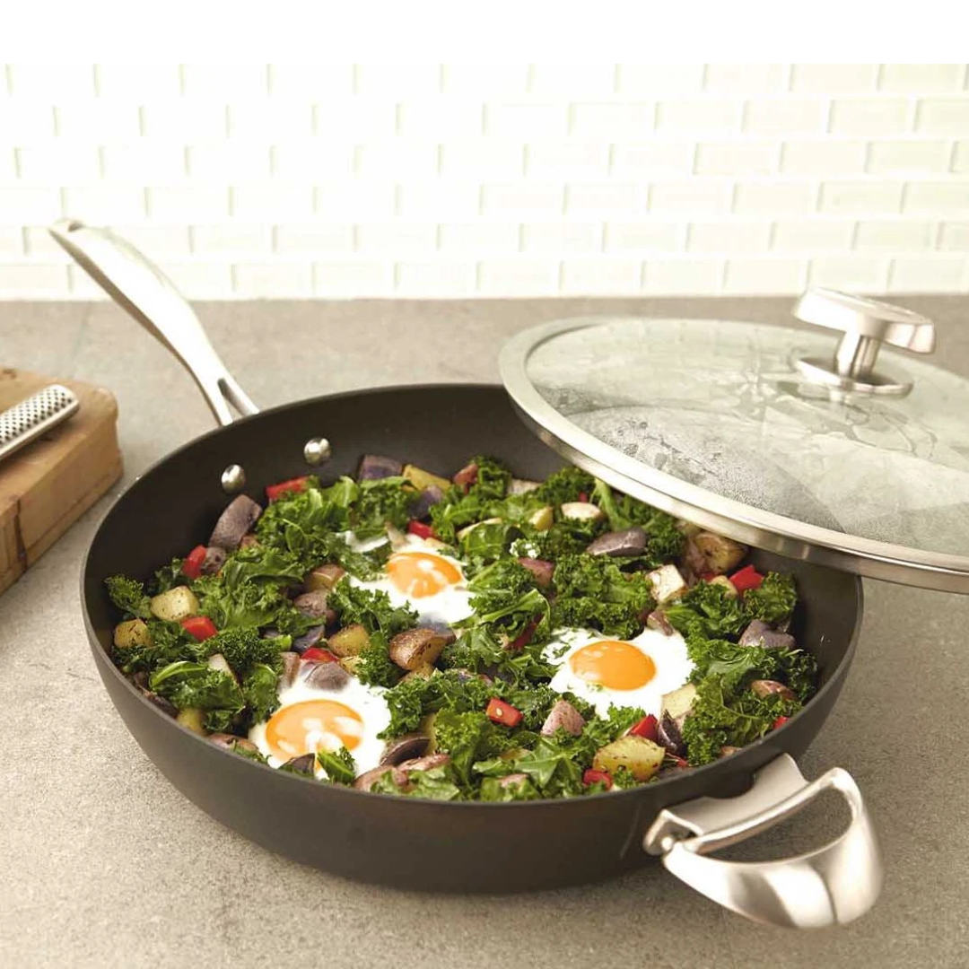 Pro IQ - Saute Pan 26cm with Lid (Stratanium)