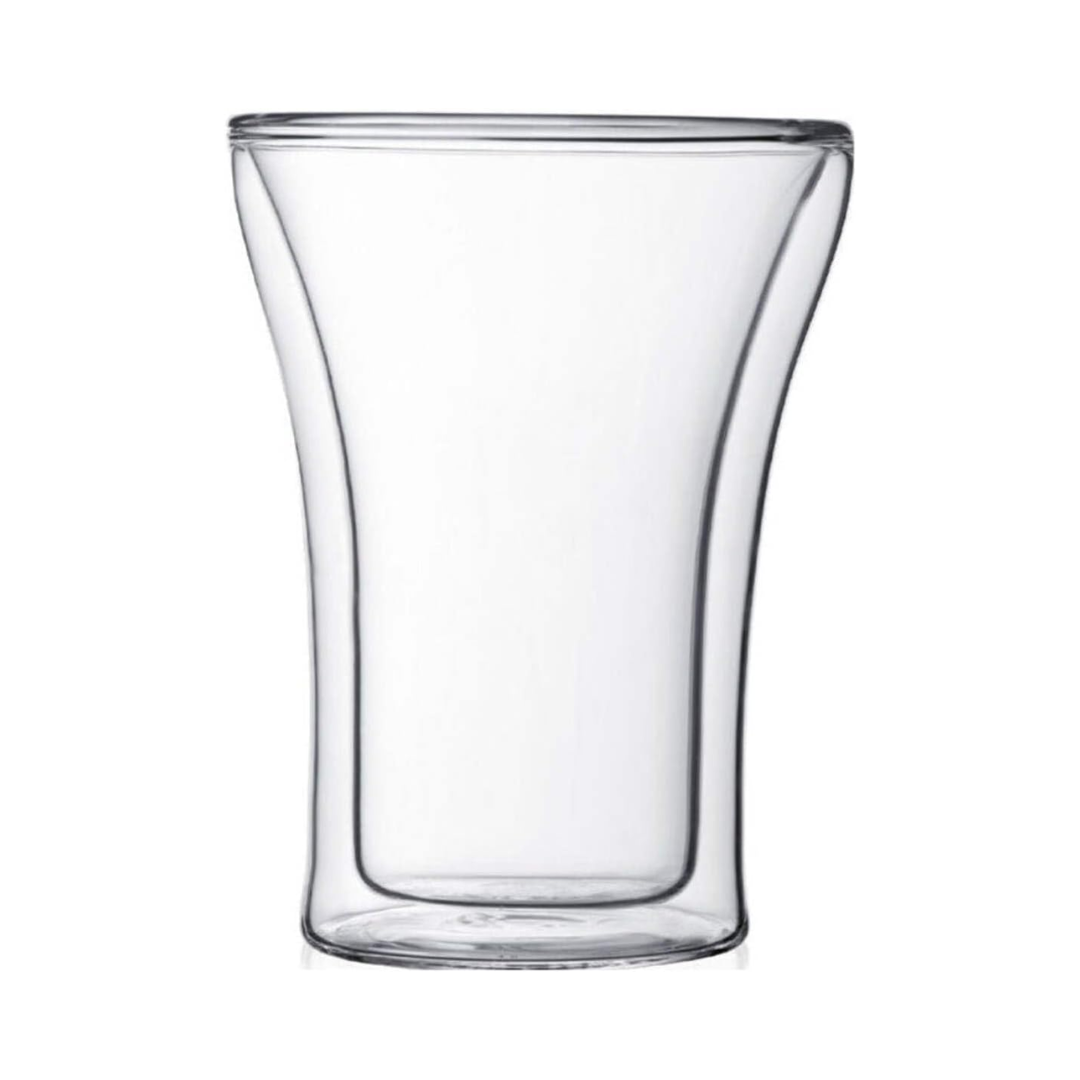 Assam Double Wall Glass Medium (Set of 2), 0.25L/8oz