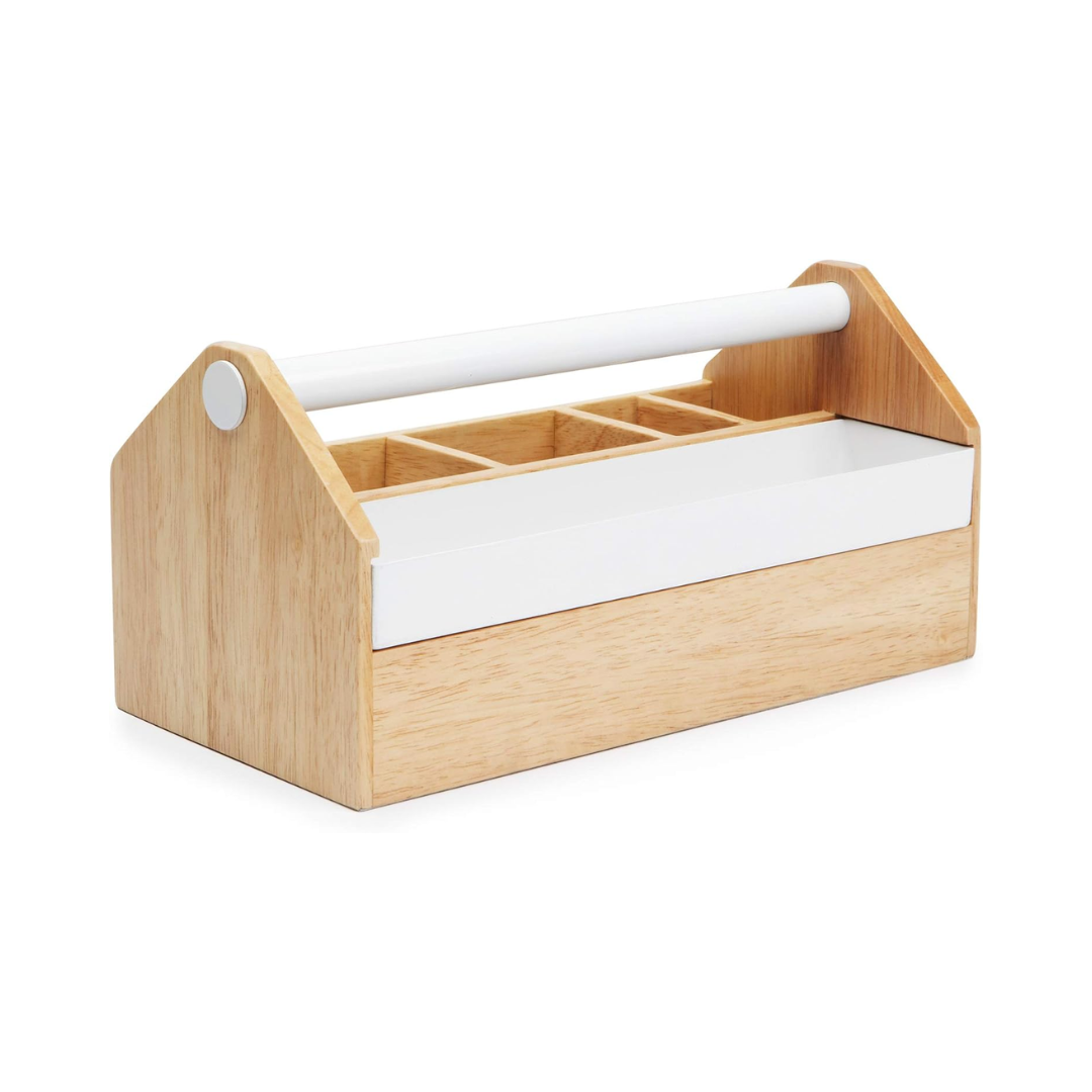 Toto Storage Box (Medium) - White/Natural