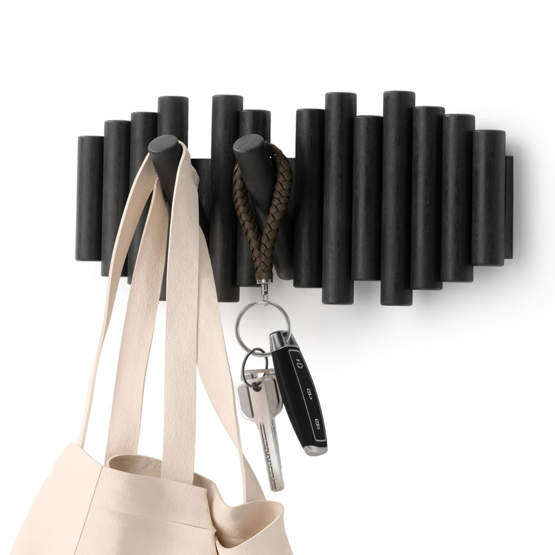 Picket Rail Hook - Black