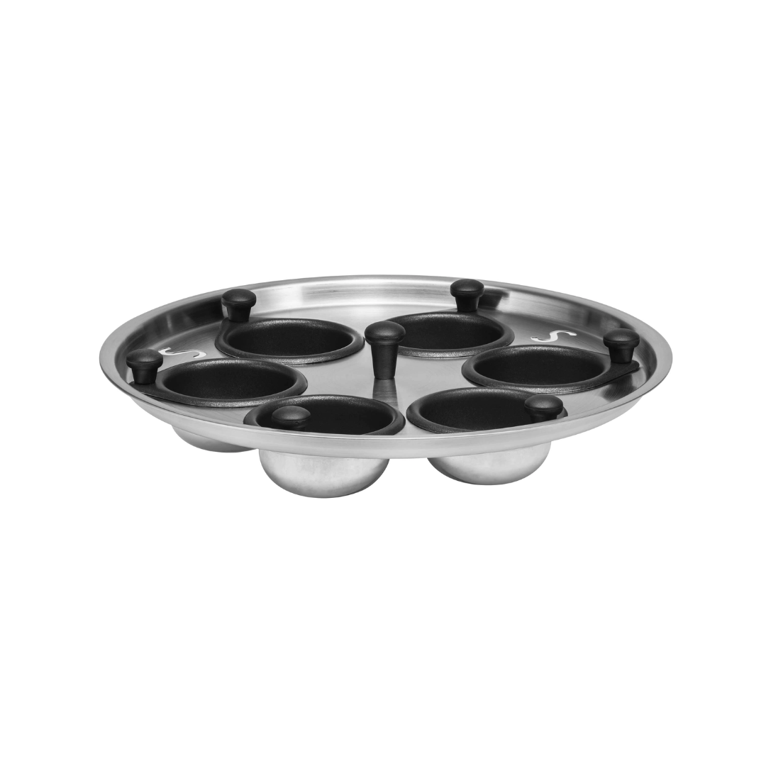 Techniq Steel - Egg Poacher Insert 26cm