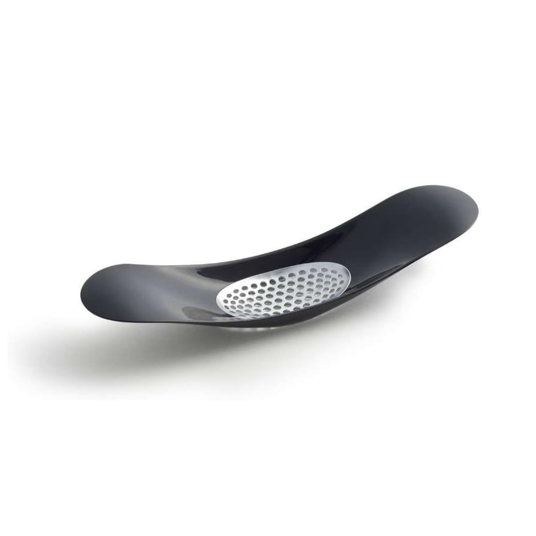 Rocker Garlic Crusher (Plastic) - Black