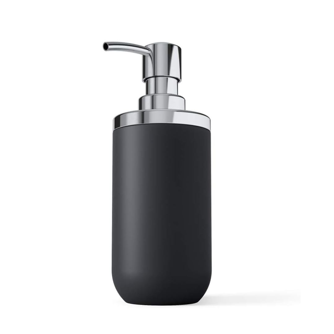 Junip Soap Sanitizer&Dispenser - Chrome/Black