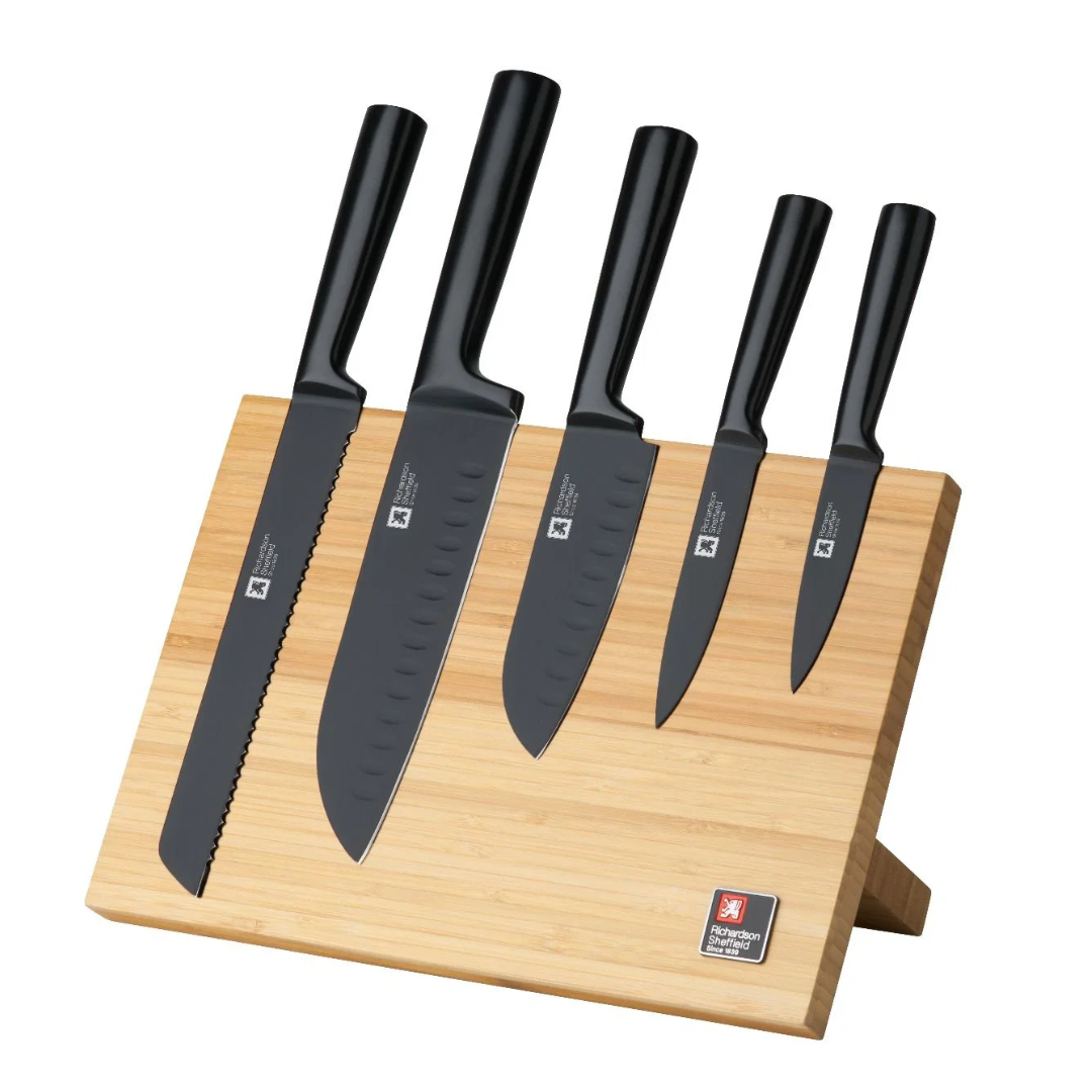 Nox 5-pc. Knife Set with Magnetic Block