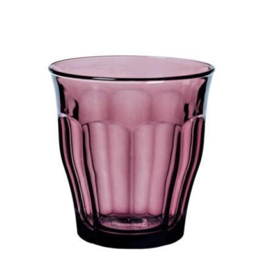 Le Picardie® Glass Tumbler (Set of 4), 25cL/8.375oz - Plum