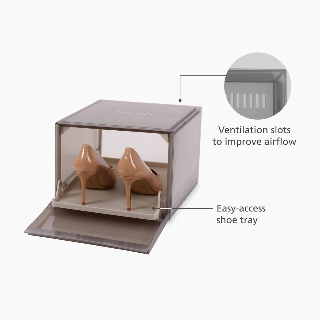 Shoecase Premium Shoe Storage Box (Set of 6)