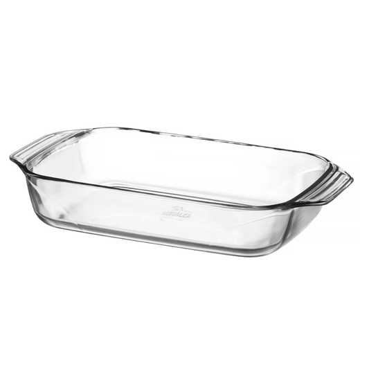 Oven Chef Rectangular Roaster 39x25cm, 4L - Clear