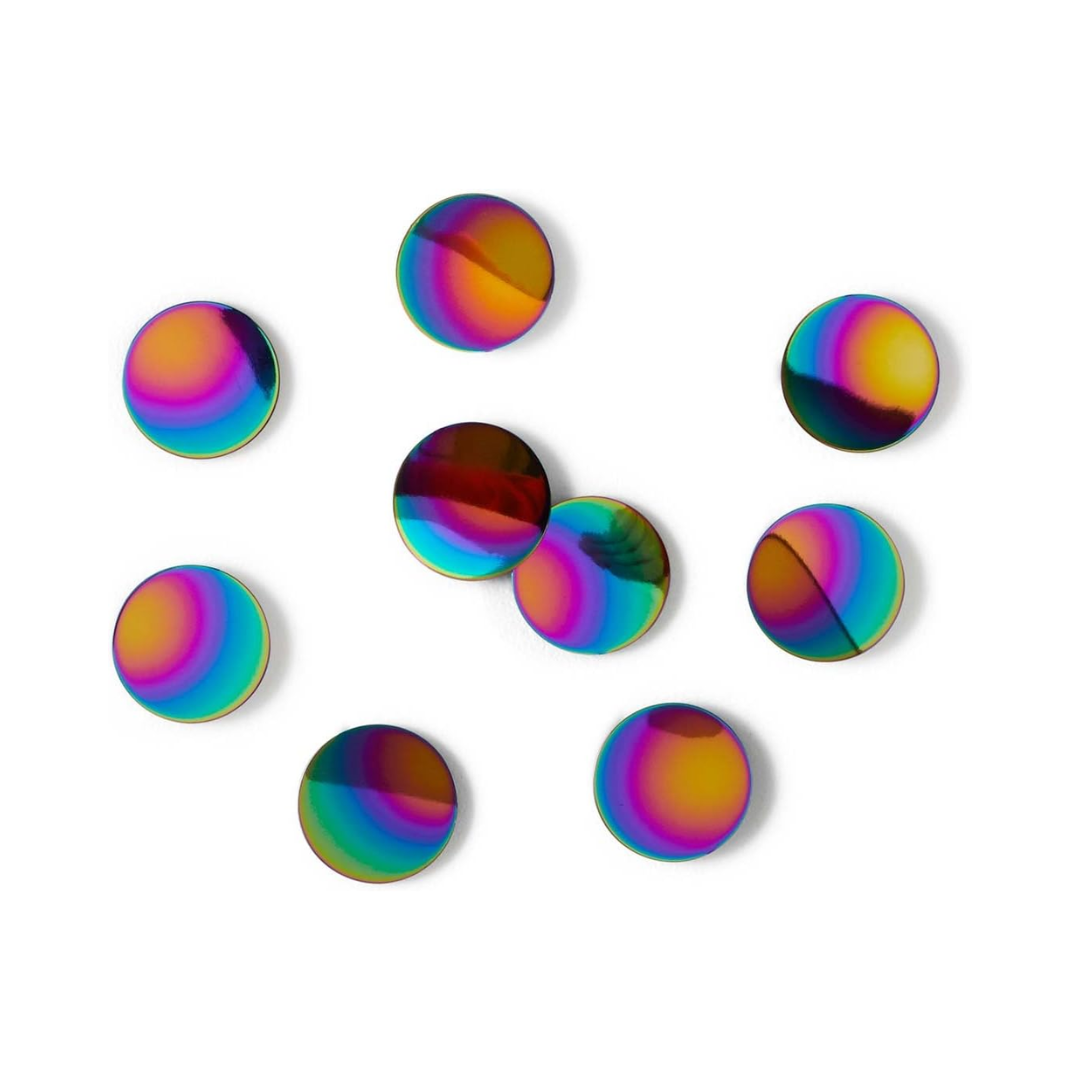 Confetti Dots (Set of 10) - Rainbow