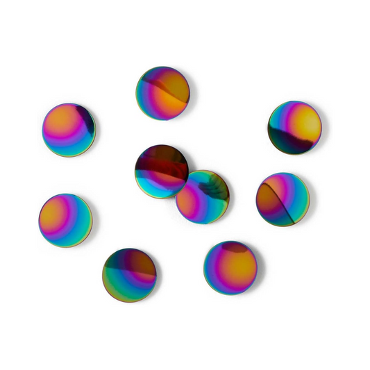 Confetti Dots (Set of 10) - Rainbow