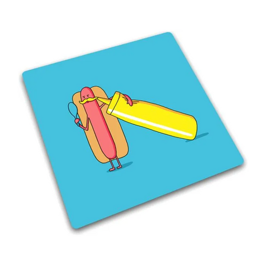 Worktop Saver - Hotdog Illustration