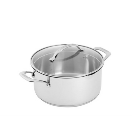 STS - Dutch Over with Lid 24cm/4.8L (Stainless Steel)