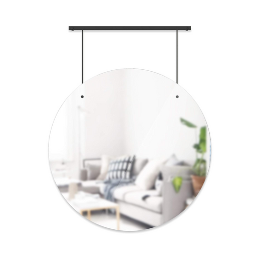 Exhibit Mirror 24" - Black